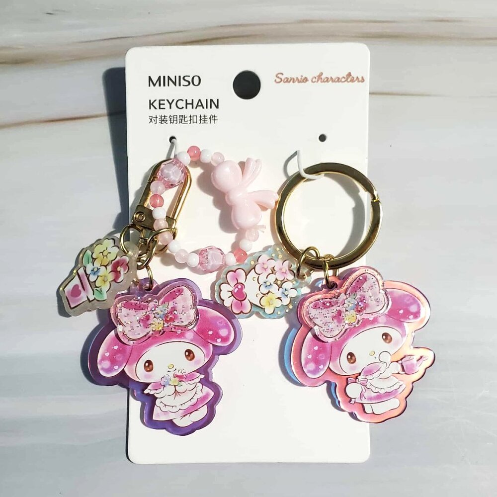 ✨ Sanrio My Melody Acrylic Keychain Set